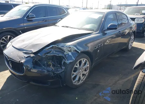 2012 Maserati Quattroporte S z USA, uszkodzony, nr VIN ZAM39JKA3C0064984